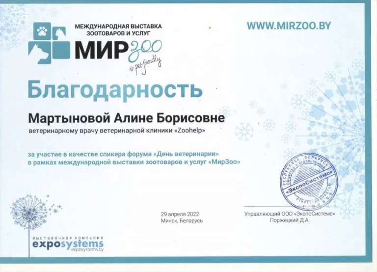 Документ: Мартынова А. Б.